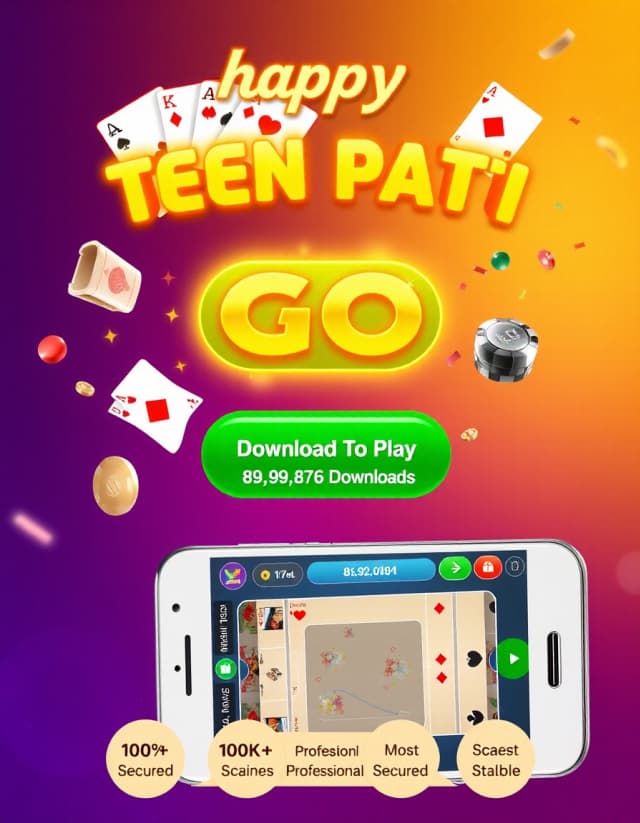 Happy Teen Patti Banner